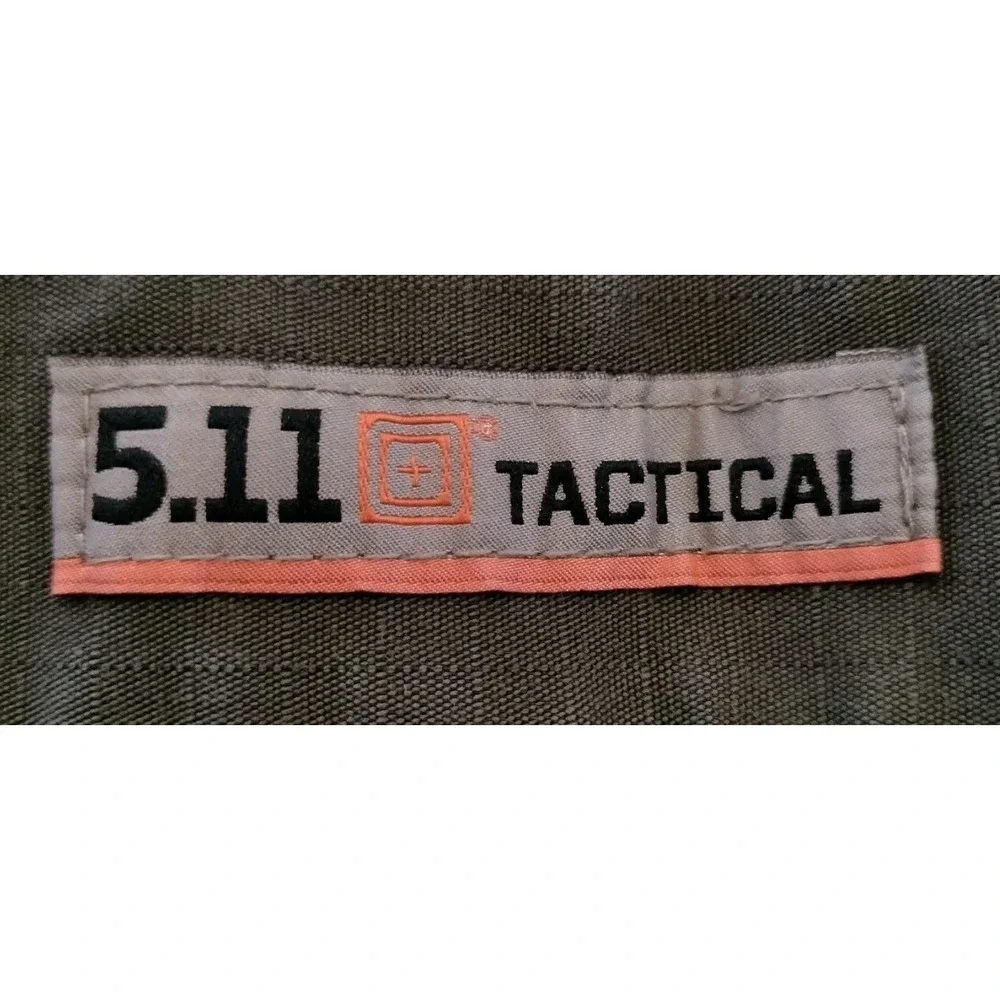 5.11 Tactical Cargo Pants Mens Tag 44x32 Actual 44x31 Tundra Green Ripstop Work